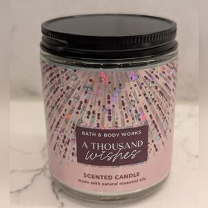 Bath & Body Works Candle - NWT - A Thousand Wishes 7 oz